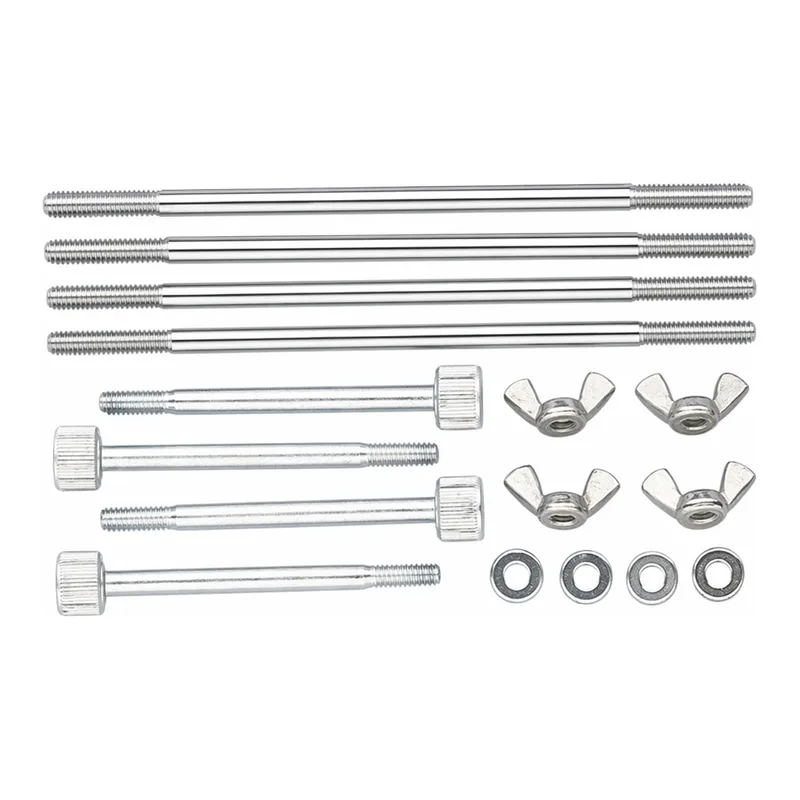 Cole-Parmer Masterflex L/S Easy-Load Pump Head Mounting Hardware, Two Pump Heads, Stainless Steel