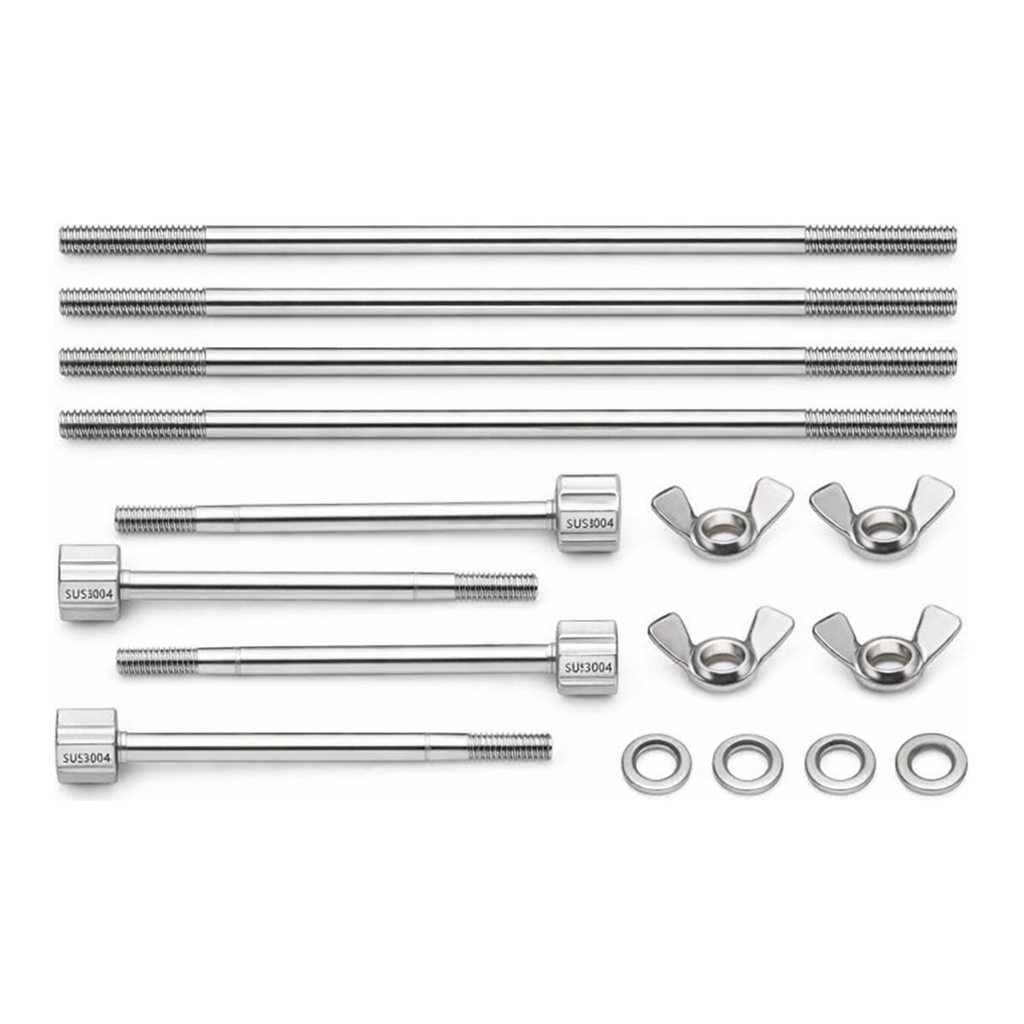 Cole-Parmer Masterflex L/S Easy-Load Pump Head Mounting Hardware, One Pump Head, Stainless Steel