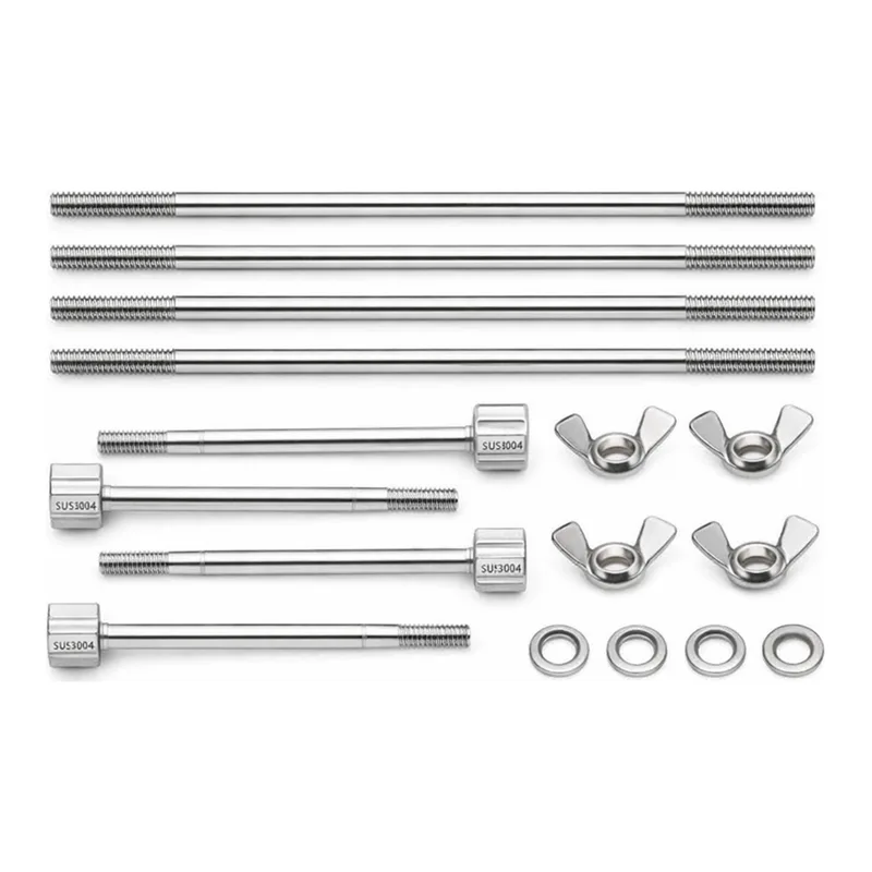 Cole-Parmer Masterflex L/S Easy-Load Pump Head Mounting Hardware, One Pump Head, Stainless Steel
