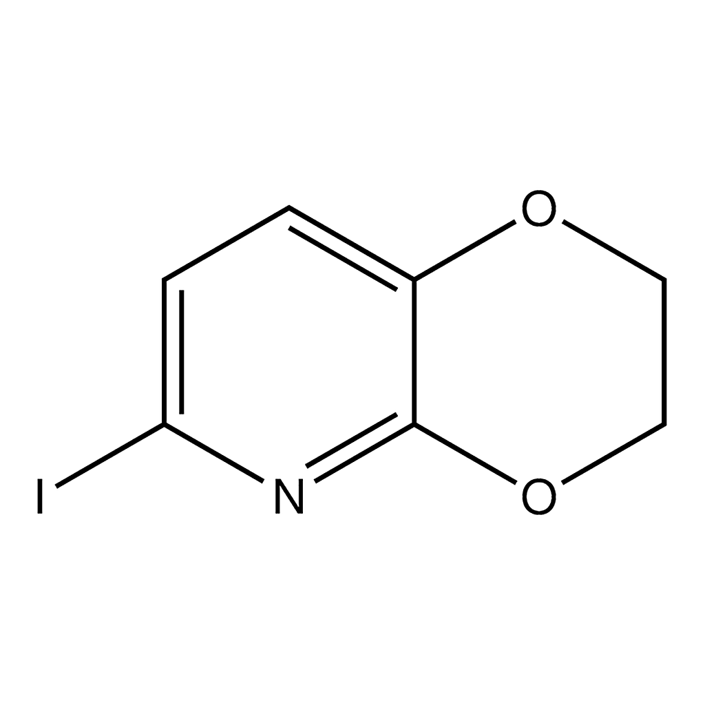 Merck 6-Iodo-2,3-dihydro-[1,4]dioxino[2,3-b]pyridine