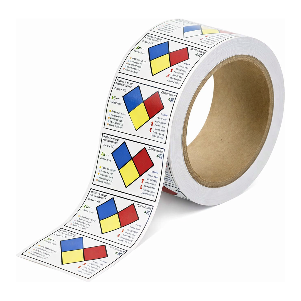 Brady Write-on NFPA Diamond Labels