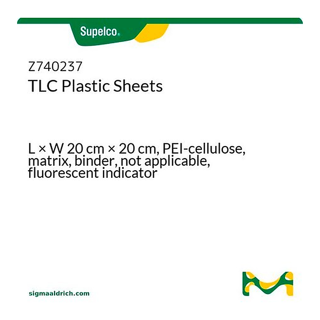 Merck TLC Plastic Sheets