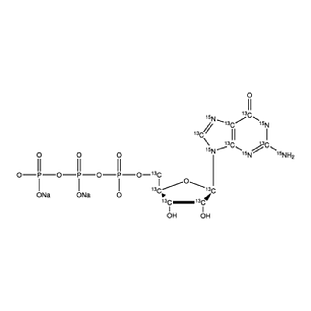 Merck GUANOSINE-13C10,15N5 5``-TRIPHOSPHATE DI&