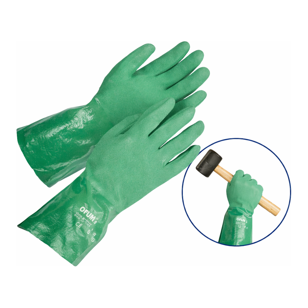 Daihan Science ORUNTM High Level Functional Glove, NBR Palm Coated, Prevent for Abration & Scra