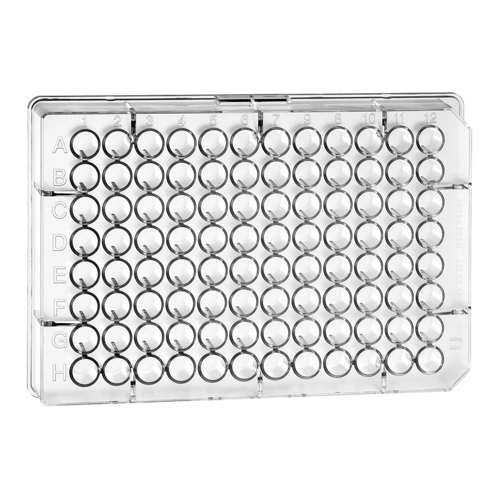 Greiner Bio One MICROPLATE, 96 WELL, PS, U-BOTTOM, CLEAR,MICROLON, MED. BINDING, 10 PCS./BAG
