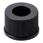 Waters Black Phenolic 12 x 32 mm Screw Neck Cap, 100/pk