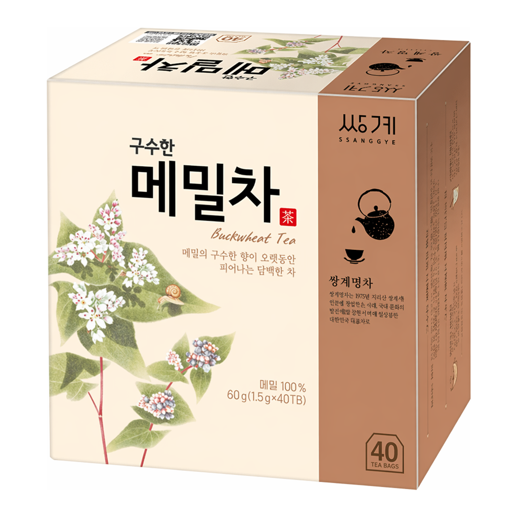 OFFICENEX 쌍계 김동곤명인차 메밀차 40T