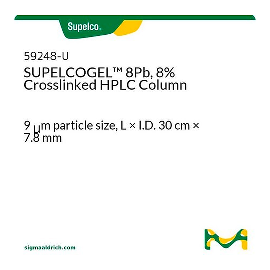 Merck SUPELCOGEL 8PB 30CM X 7.8MM HPLC COLUMN&