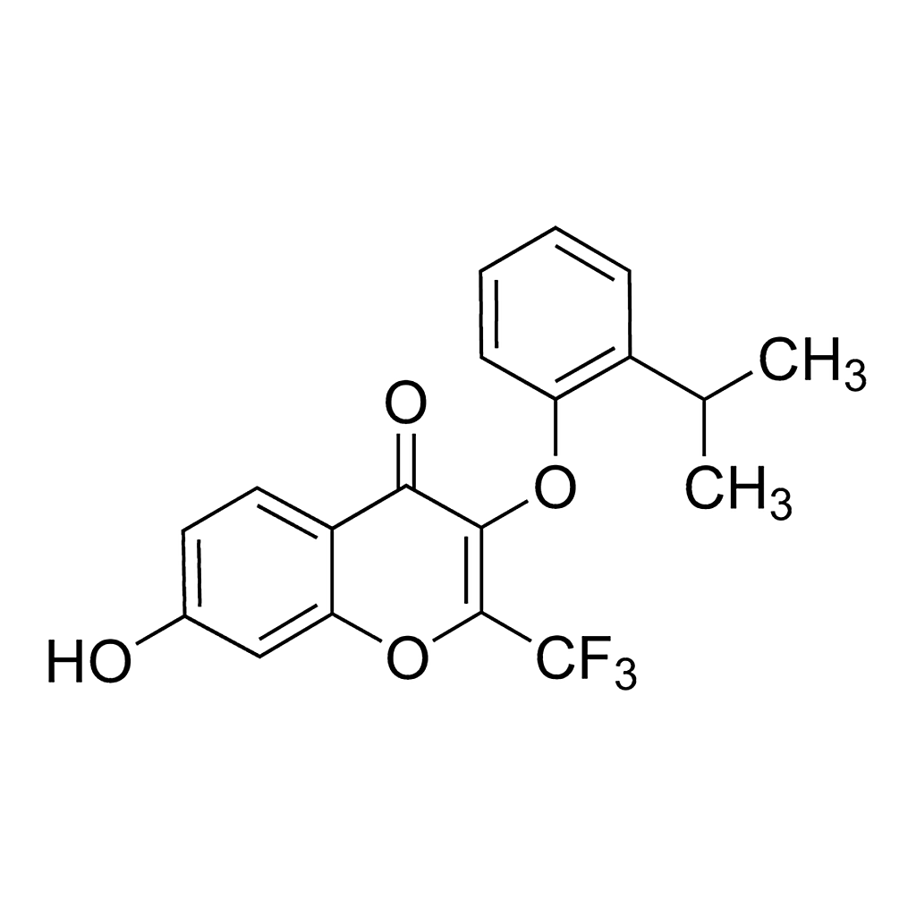 Merck 7-Hydroxy-3-(2-isopropylphenoxy)-2-(trifluoromethyl)-4H-chromen-4-one