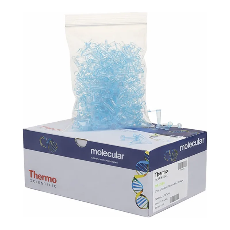 Thermo Fisher Scientific Tubes, 0.2 mL, flat cap, blue