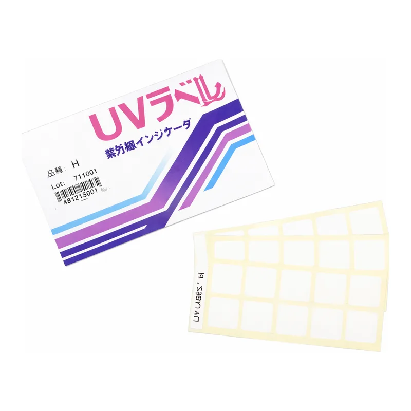 AS ONE UV Label (Irreversibility), UV라벨(비가역성/자외선 검지)