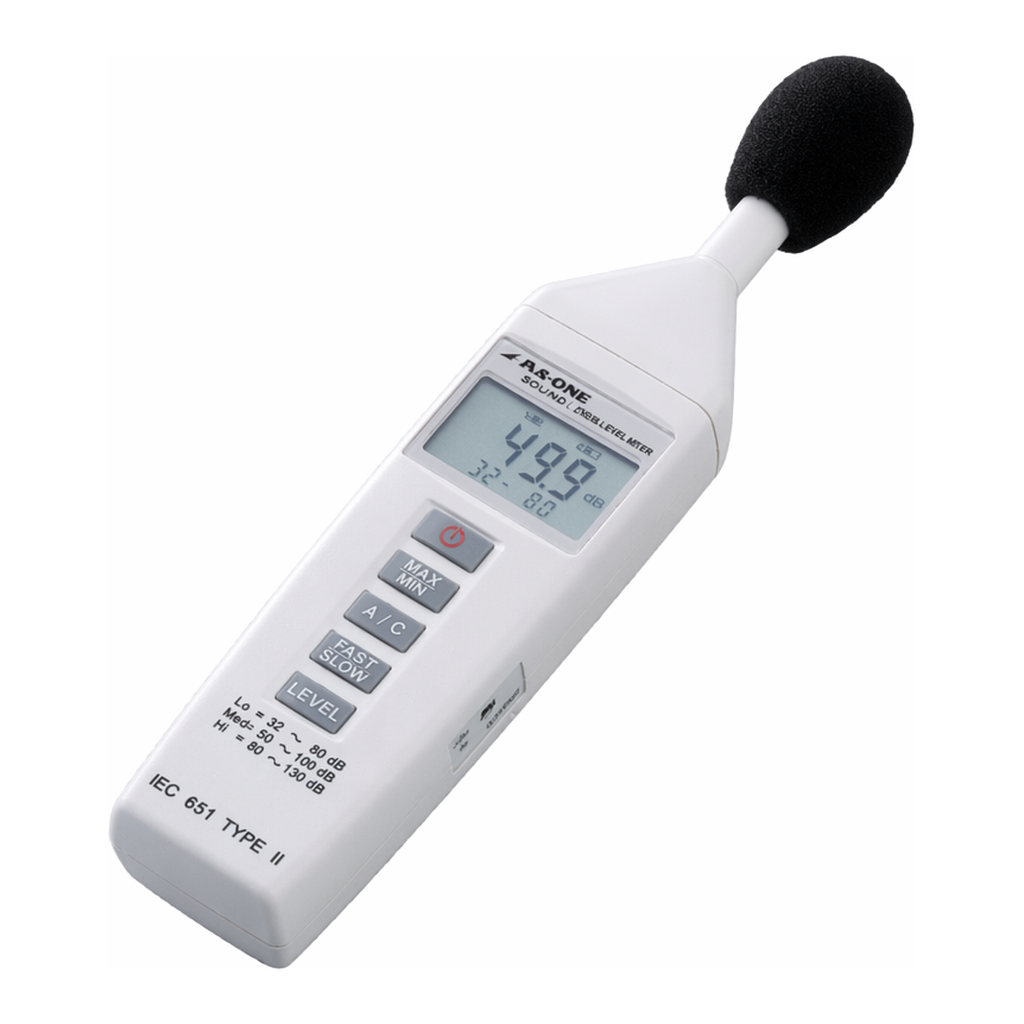 AS ONE Noise Meter Digital, 디지털소음계