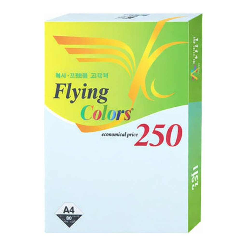 OFFICENEX 플라잉컬러250 (NO06/A4/ 80g/ 레몬색/ 250매/팩/삼원)