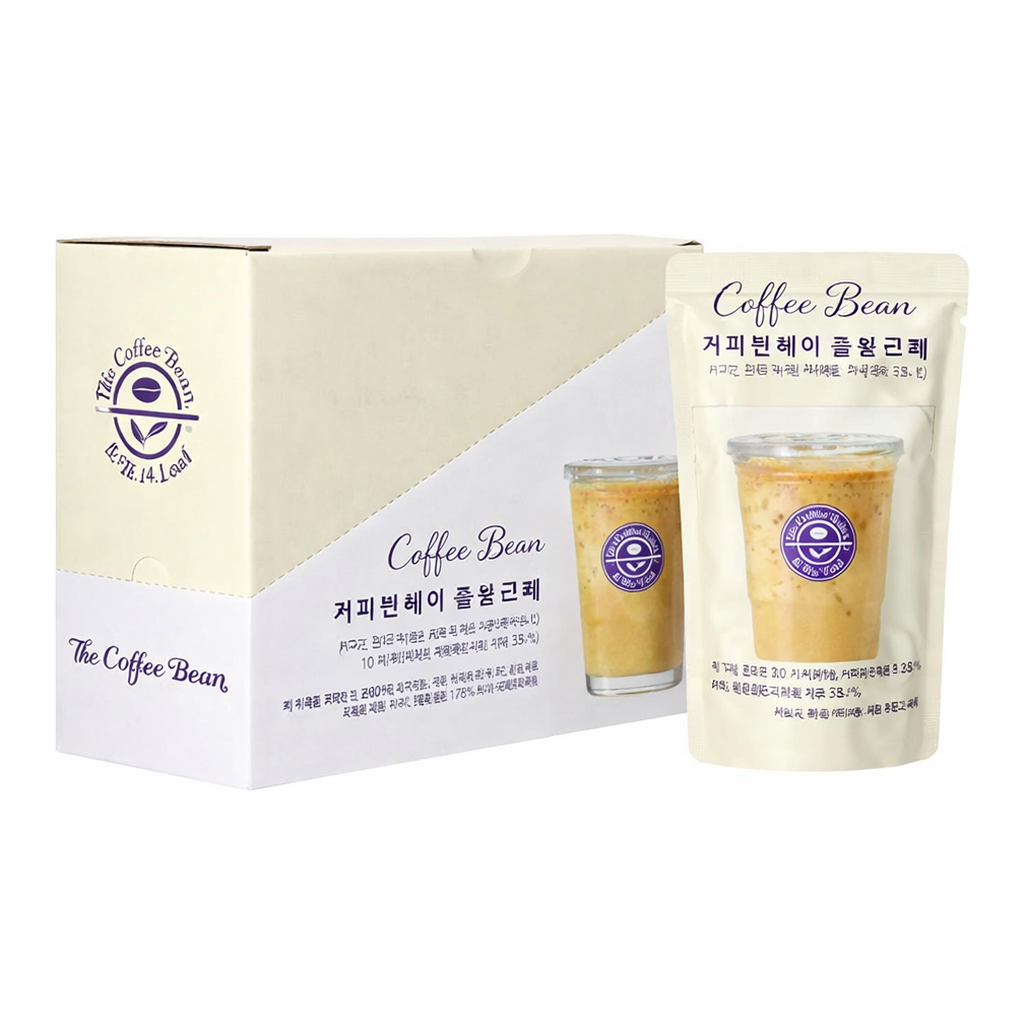 OFFICENEX 커피빈 헤이즐넛라떼 파우치(190ml*10EA)