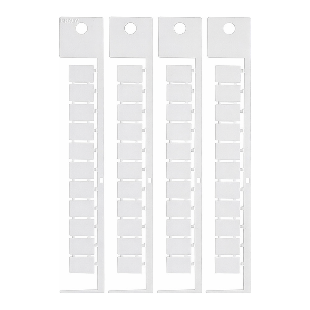 Brady BradyJet J1000 Terminal Block Tags - 8mm x 12mm, 8mm Pitch