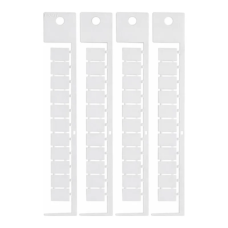 Brady BradyJet J1000 Terminal Block Tags - 8mm x 12mm, 8mm Pitch