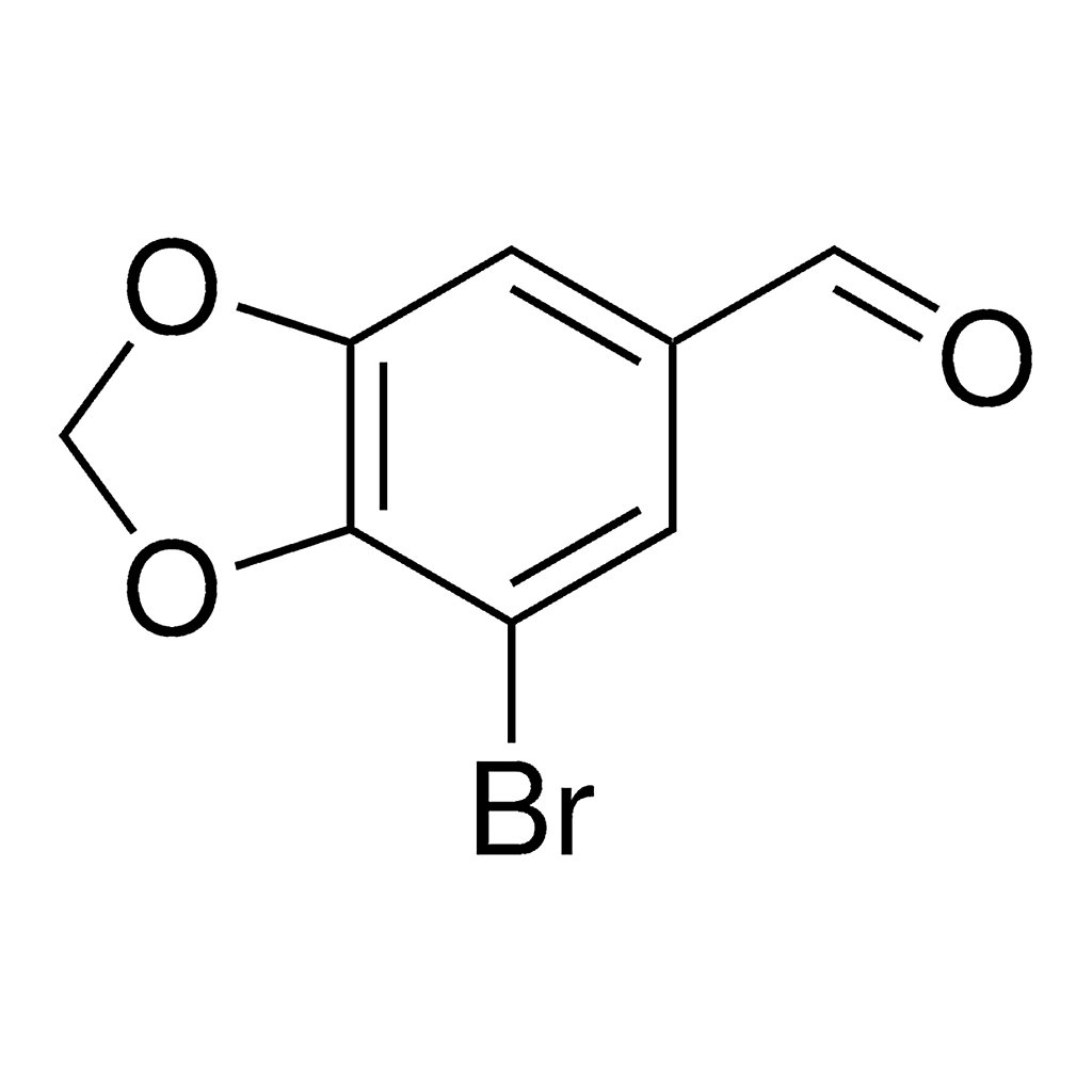 Merck 7-bromo-benzo[1,3]dioxole-5-carbaldehyde