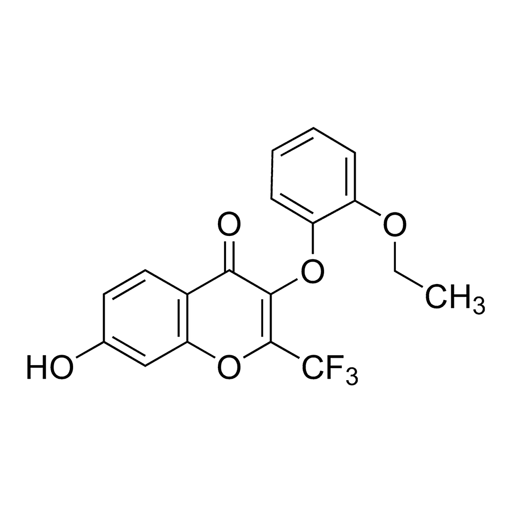 Merck 3-(2-Ethoxyphenoxy)-7-hydroxy-2-(trifluoromethyl)-4H-chromen-4-one