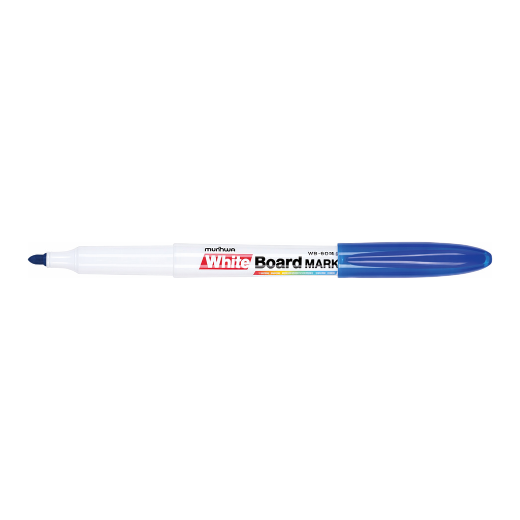 OFFICENEX 문화 세필 화이트보드마카(청색/1.0mm)