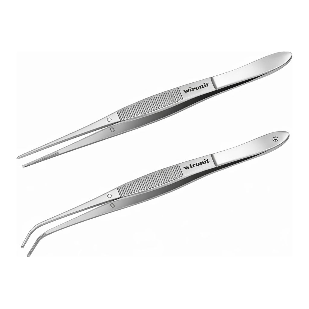 Daihan Science Hammacher Premium Microscopic Dressing Forceps, WironitTM Non-magnetic/Rust-fre