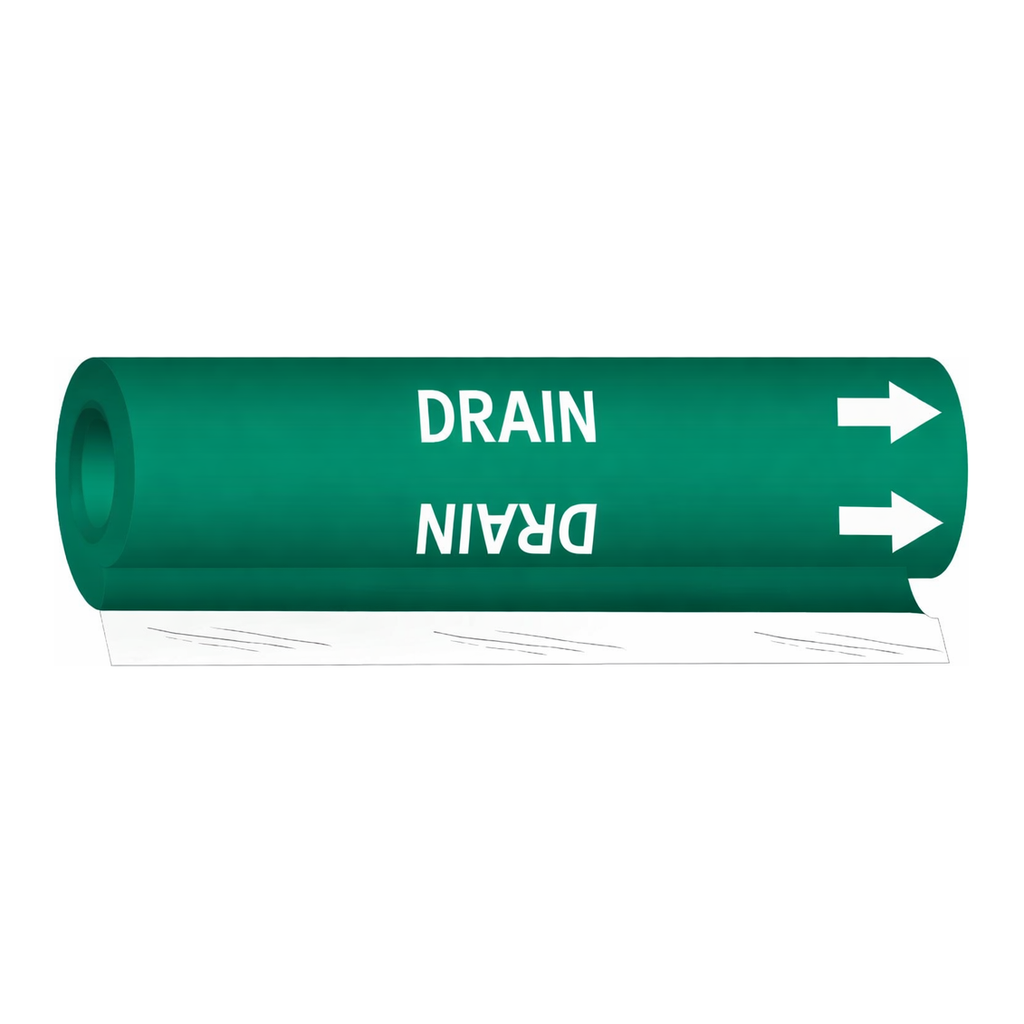 Brady DRAIN High Performance Pipe Marker