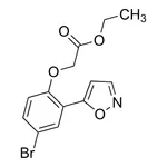 Merck Ethyl 2-(4-bromo-2-(isoxazol-5-yl)phenoxy)acetate