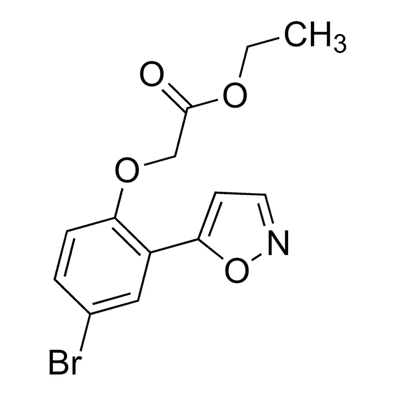 Merck Ethyl 2-(4-bromo-2-(isoxazol-5-yl)phenoxy)acetate