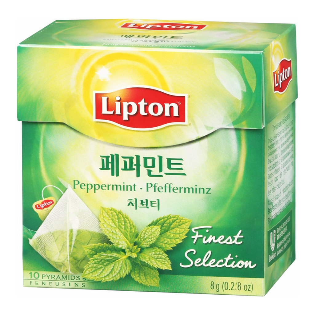 OFFICENEX 립톤 허브티페퍼민트(0.8g×10T)