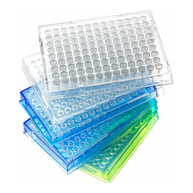 Thermo Fisher Scientific Armadillo PCR Plate, 96-well, orange, semi-skirted, low profile, clear wells, barcoded