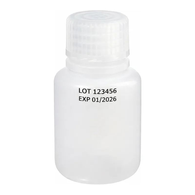 Thermo Fisher Scientific Nalgene Narrow-Mouth HDPE Bottles with Closure: Shrink-Wrapped Trays, 30mL