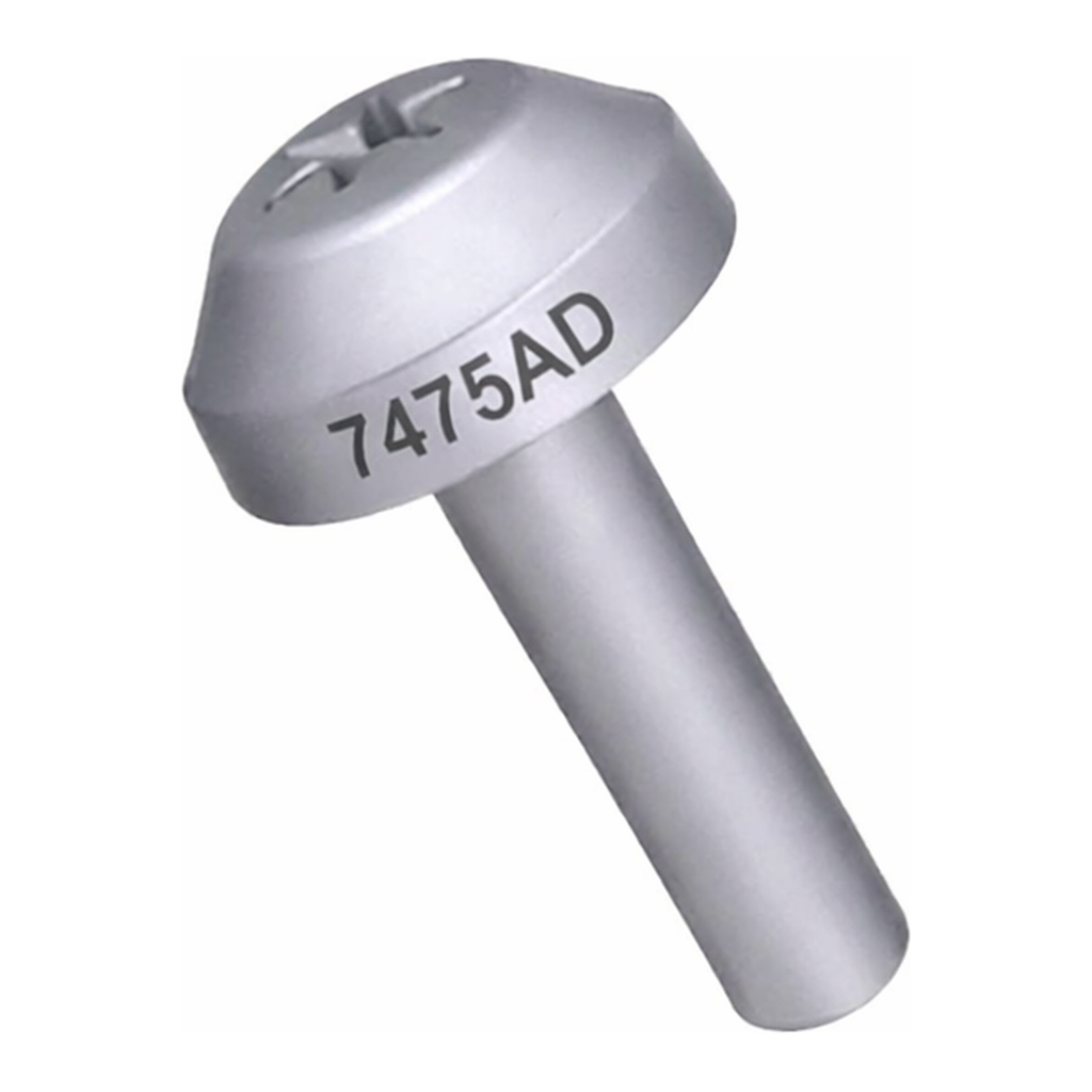 Waters Screw, Panel, M4 x 16, Blue