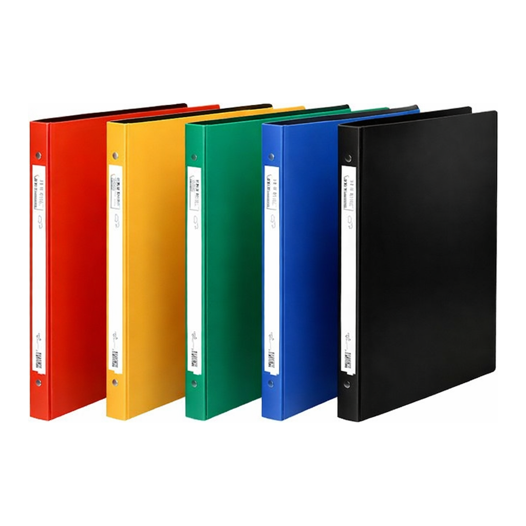 OFFICENEX 문화 PP 3공O링바인더(3cm/A4/적색/B442-75)