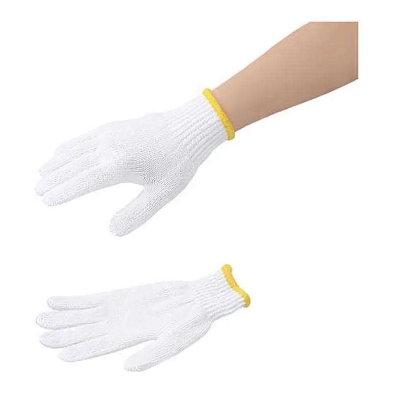 AS ONE All-Cotton Work Gloves Free Size 12 Pairs