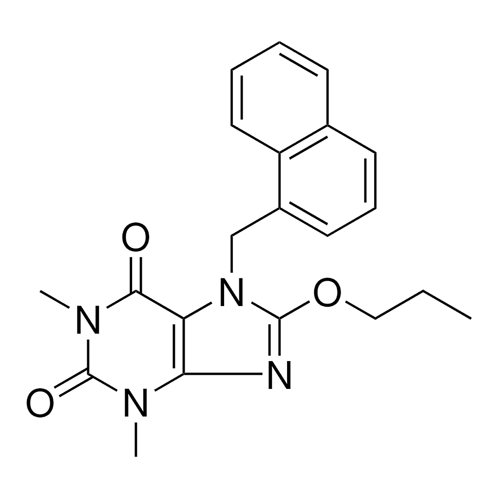 Merck 1,3-DIMETHYL-7-(1-NAPHTHYLMETHYL - 10MG
