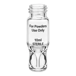 Waters Clear Glass 12 x 32 mm Screw Neck Total Recovery Vial, 1 mL Volume, 100/pk