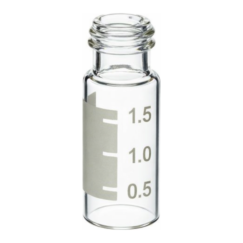 Restek Vials, 2ml Clear 9mm Thread w/Grad Marking Spot 1000PK