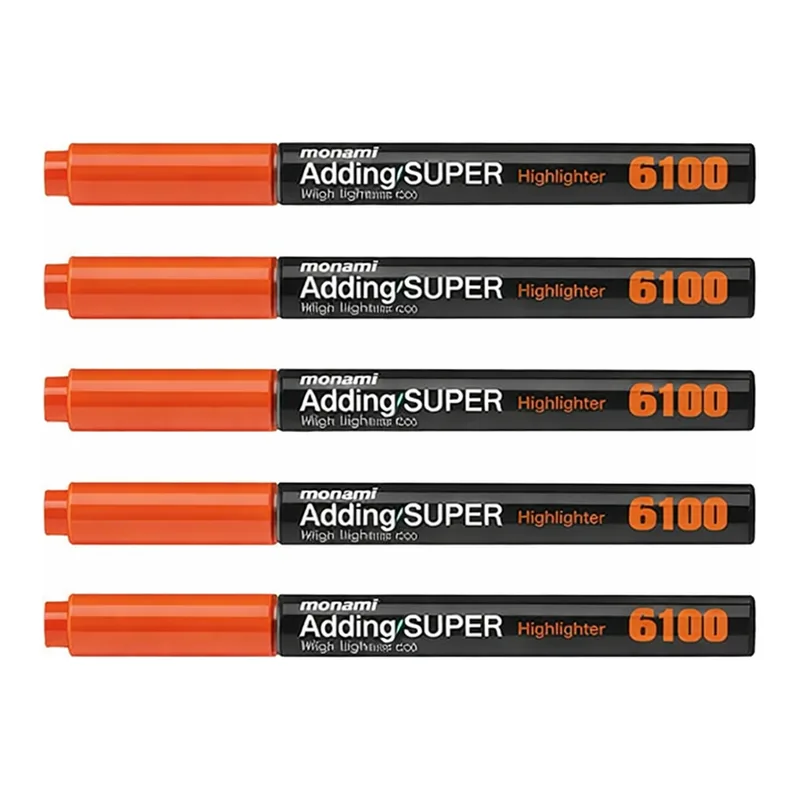 OFFICENEX 모나미 에딩슈퍼형광펜(4.0mm 주황/12EA)