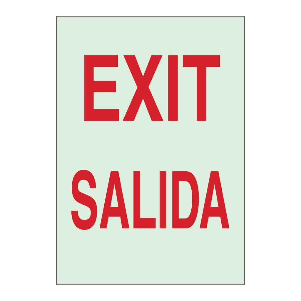 Brady Exit Salida Sign