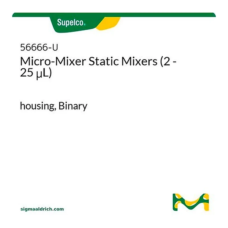 Merck ASI SS BINARY MICRO-MIXER HOUSING