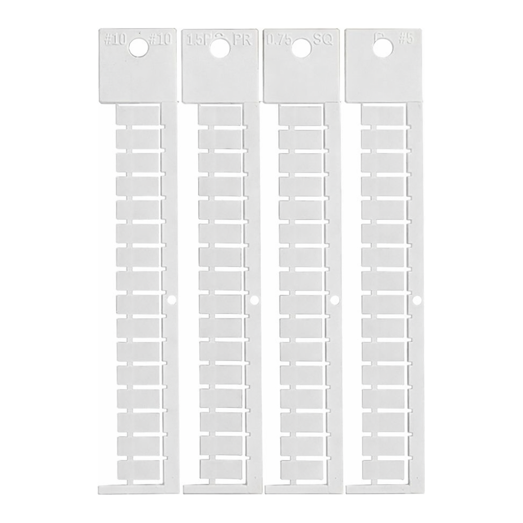 Brady BradyJet J1000 Terminal Block Tags - 6mm x 10mm, 6mm Pitch