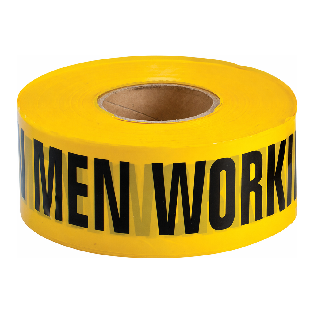 Brady Caution Reinforced Barricade Tape