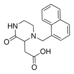 Merck (1-Naphthalen-1-ylmethyl-3-oxo-piperazin-2-yl)-acetic acid