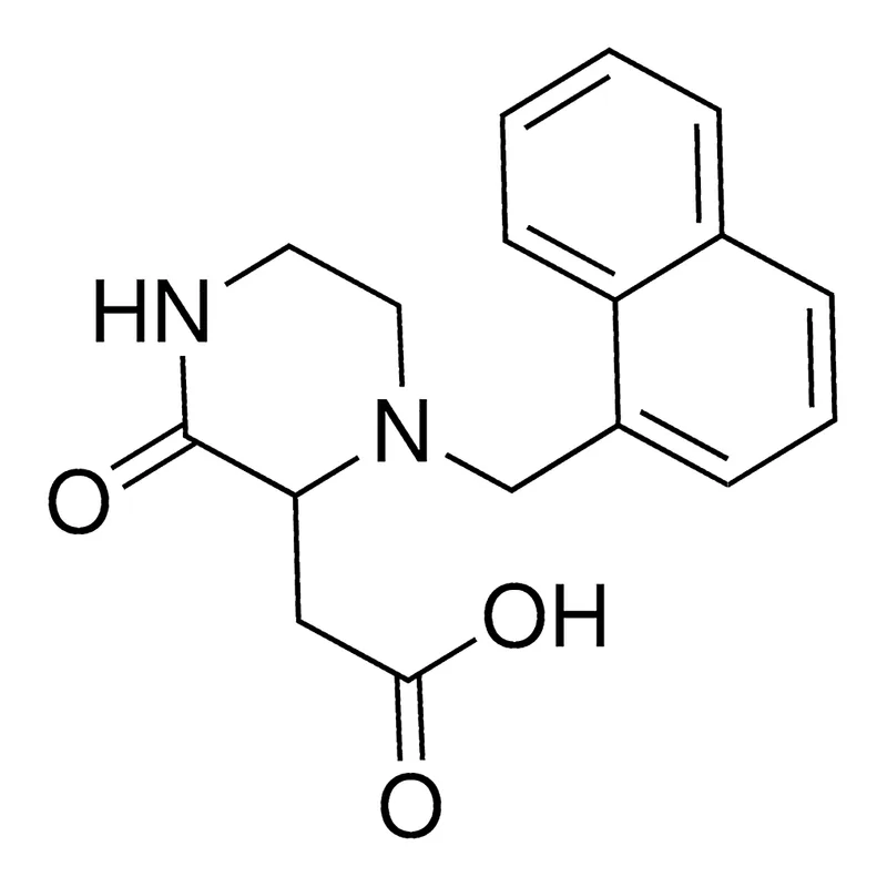 Merck (1-Naphthalen-1-ylmethyl-3-oxo-piperazin-2-yl)-acetic acid