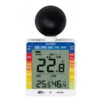 AS ONE Small Heatstroke Meter with Black Ball, 흑구형 소헝 열사병계