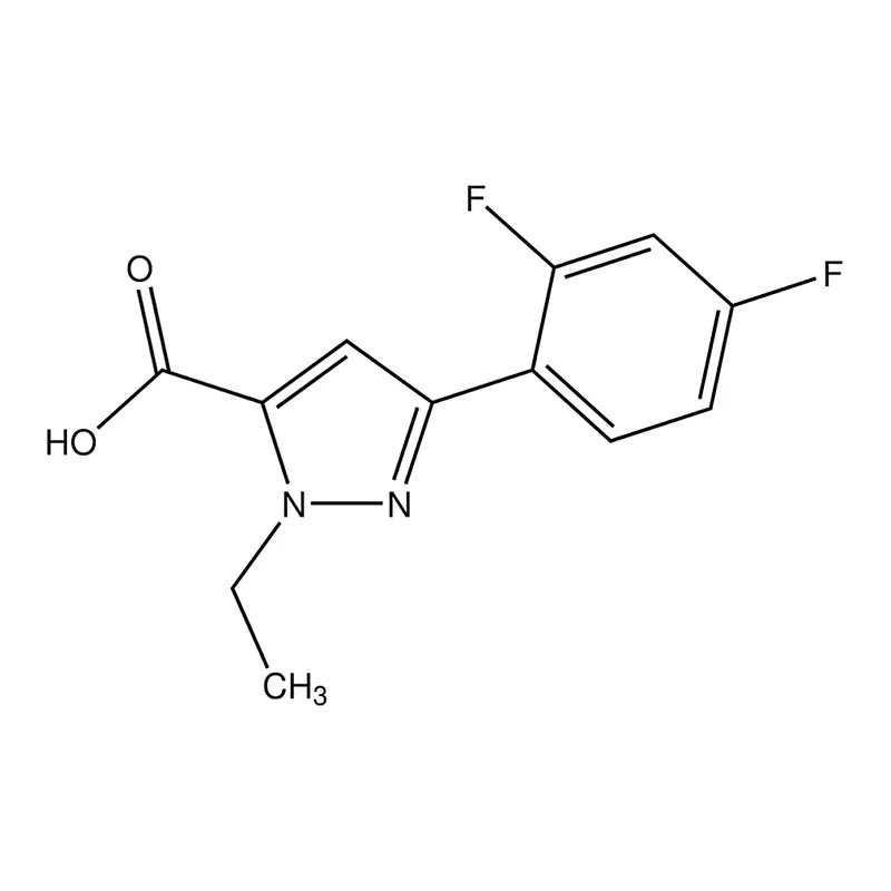 Merck 1-Ethyl-3-(2,4-difluorophenyl)-1H-pyrazole-5-carboxylic acid