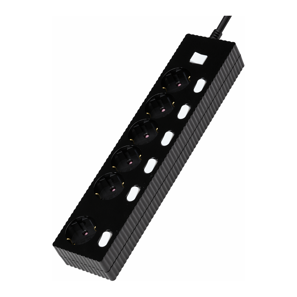OFFICENEX W9ME630BK 웨띄탭119 메인개별 (6구3m블랙 소화탭/천하지엘씨)