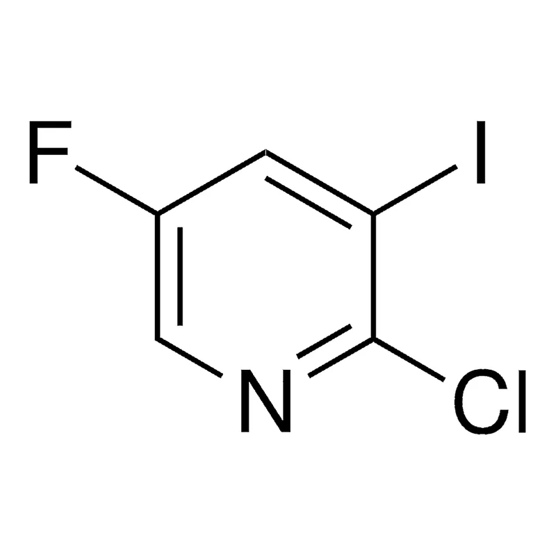 Merck 2-Chloro-5-fluoro-3-iodo-pyridine