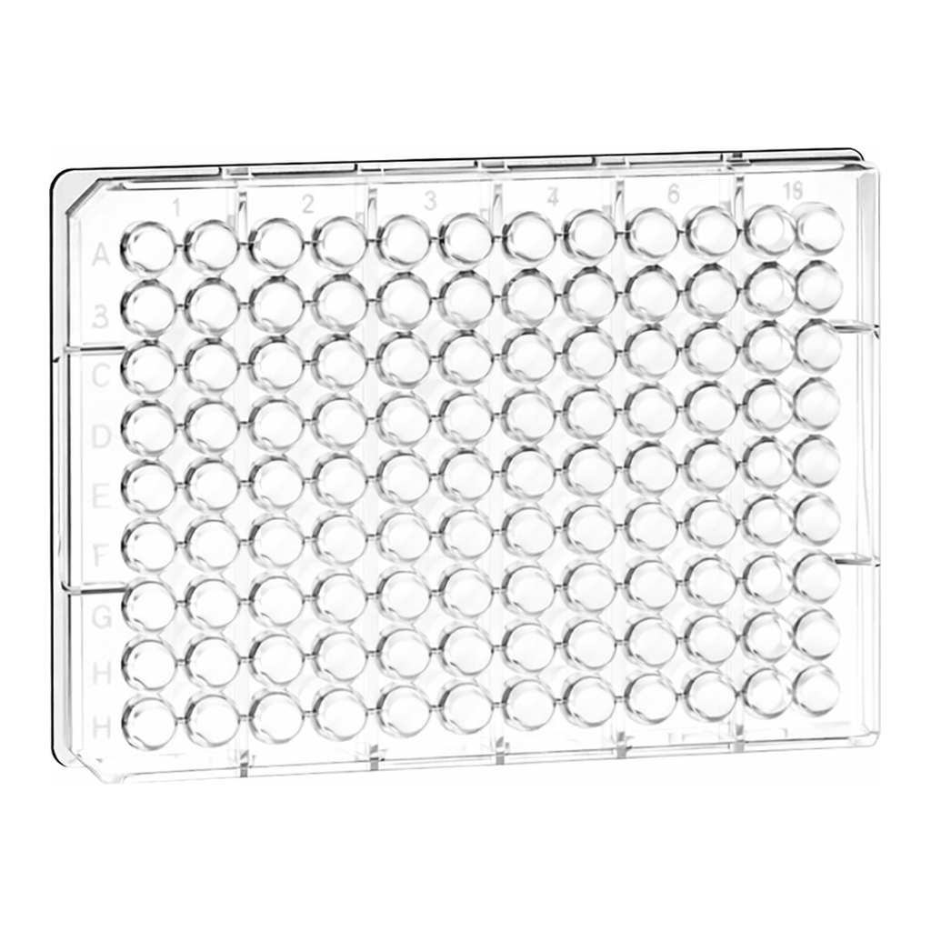 Greiner Bio One MICROPLATE, 96 WELL, PS, F-BOTTOM (CHIMNEY WELL)CLEAR, NON-BINDING, 10 PCS./BAG