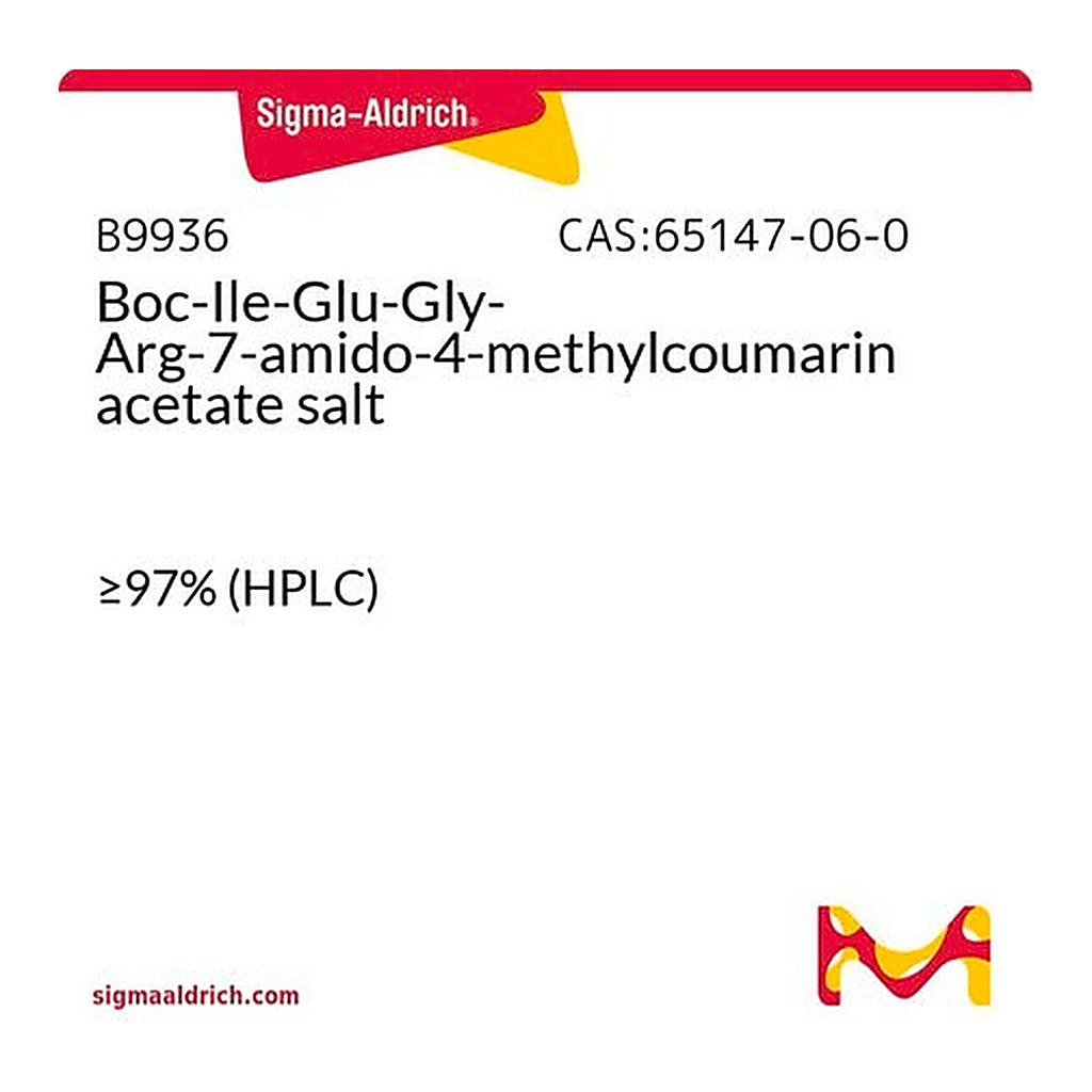 Merck Boc-Ile-Glu-Gly-Arg-7-amido-4-methylcoumarin acetate salt