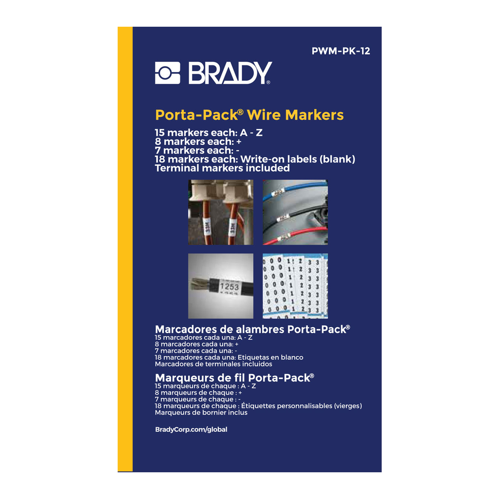 Brady Porta-Pack Wire Marker Books